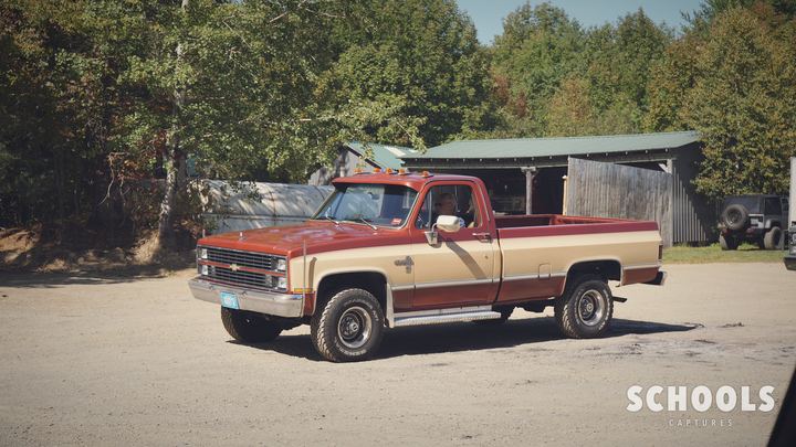 Brown/tan two-tone